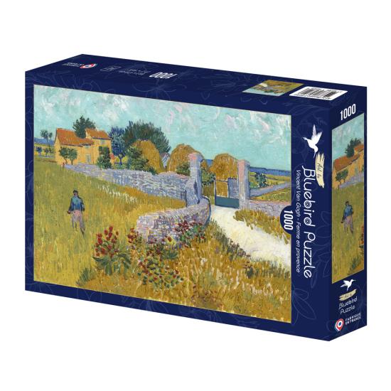 Puzzle Bluebird Fazenda Na Provença 1000 Peças