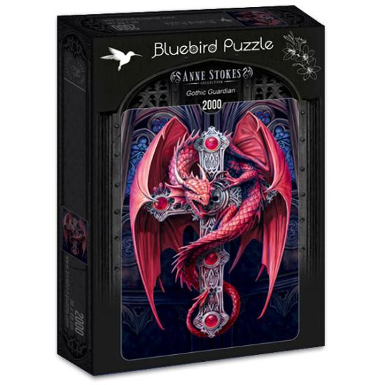 Puzzle Bluebird Gothic Guardian 2000 peças Puzzle Bluebird Gothic Guardian 2000 peças