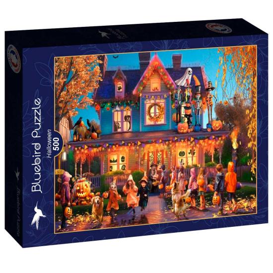 Puzzle Bluebird Halloween de 500 peças