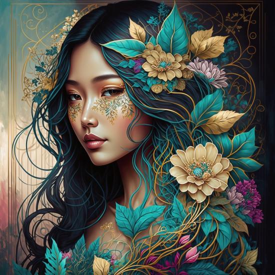 Puzzle Bluebird Hana de 1000 Peças