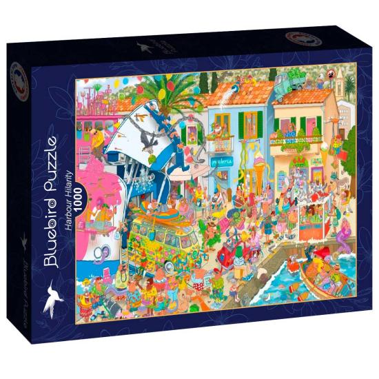 Puzzle Bluebird Hilaridade do Porto de 1000 Peças