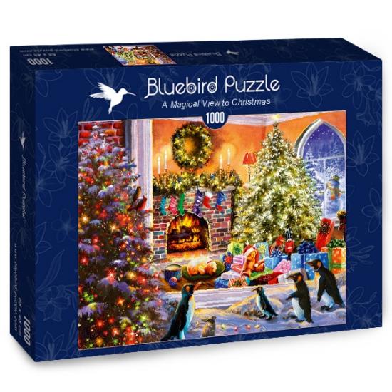 Puzzle Bluebird Imagem Mágica de Natal 1000 Peças