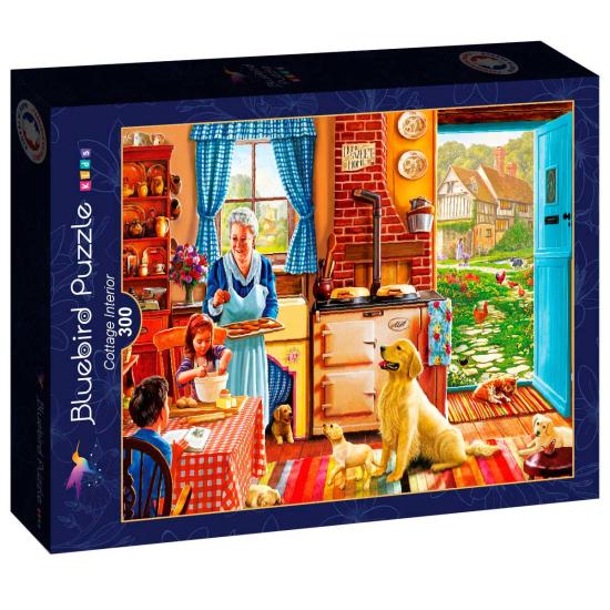 Puzzle Bluebird Interior da casa de campo XXL de 300 peças
