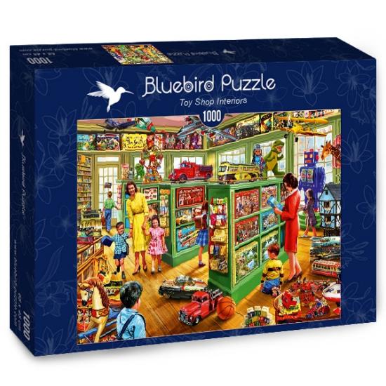 Puzzle Bluebird Interior da Loja de Brinquedos 1000 Pc