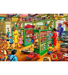 Puzzle Bluebird Interiores de Lojas de Brinquedos 2000 Peças
