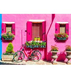 Puzzle Bluebird Ilha De Burano, Itália de 500 peças