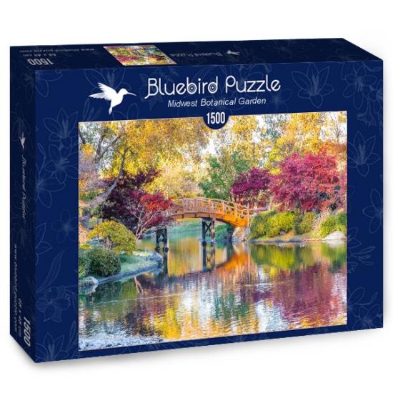 Puzzle Bluebird Midwest Jardim Botânico 1.500 peças