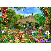Puzzle Bluebird Jardim da Casa de Campo Inglês 1500 peças