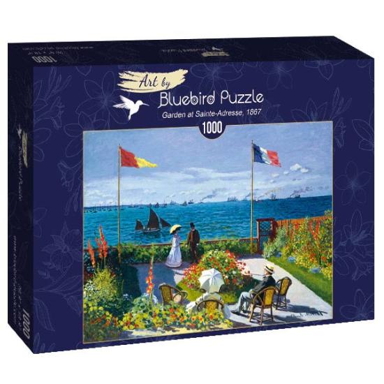 Puzzle Bluebird Jardim em Sainte-Adresse de 1000 peças