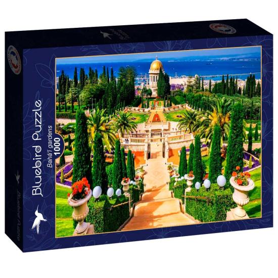 Puzzle Bluebird Jardins Bahai 1000 peças Puzzle Bluebird Jardins Bahai 1000 peças