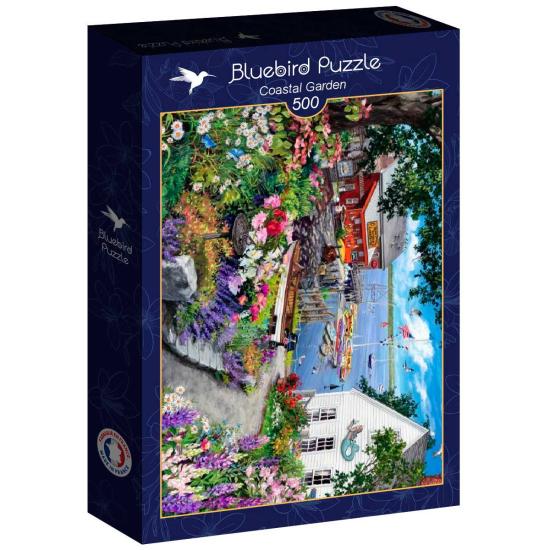 Puzzle Bluebird Jardim Costeiro de 500 peças Puzzle Bluebird Jardim Costeiro de 500 peças