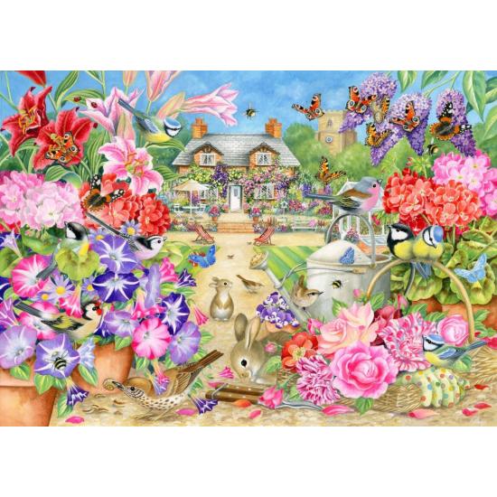Puzzle Bluebird Jardim De Verão XXL de 300 peç