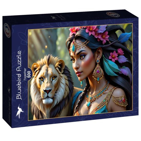 Puzzle Bluebird Juntos de 500 Peças