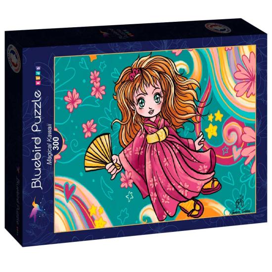 Puzzle Bluebird Kawaii Mágico XXL de 300 peças