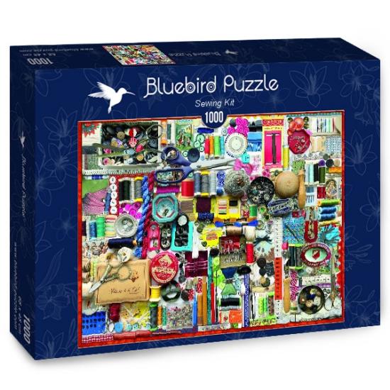 Puzzle Bluebird Kit de Costura 1500 peças