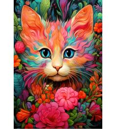Puzzle Bluebird Kitty E Bloom 1000 Peças