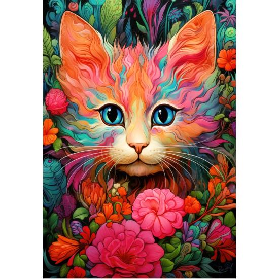 Puzzle Bluebird Kitty E Bloom 1000 Peças