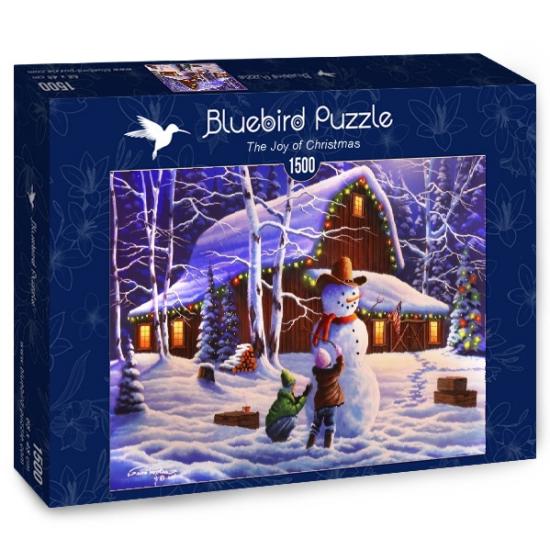 Puzzle Bluebird A Alegria do Natal 1500 Peças