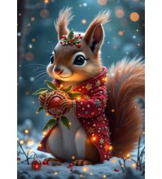 Puzzle Bluebird O Esquilo De Natal XXL de 300 peç