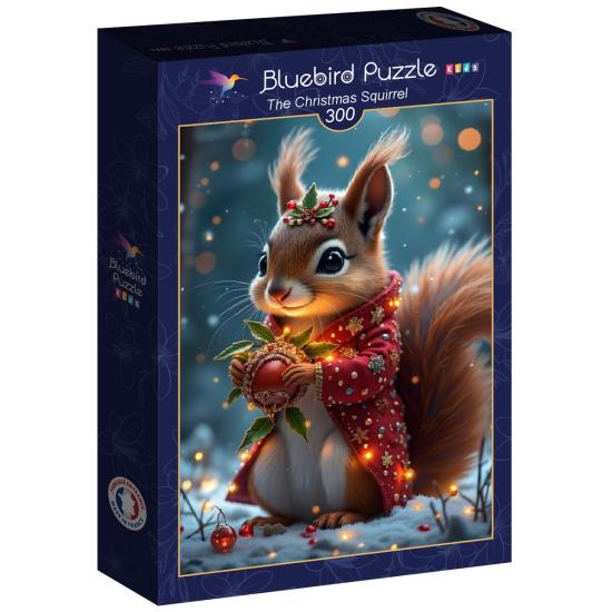 Puzzle Bluebird O Esquilo De Natal XXL de 300 peç