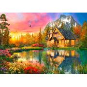 Puzzle Bluebird A Cabana da Montanha 1000 peças