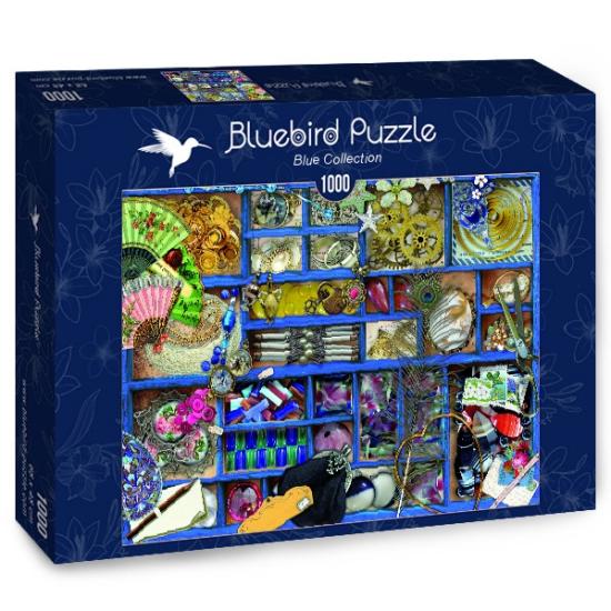 Puzzle Bluebird A Coleção em uma Caixa Azul de 1000 Peças