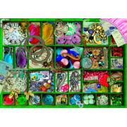 Puzzle Bluebird A Coleção em uma Caixa Verde de 1000 Peças