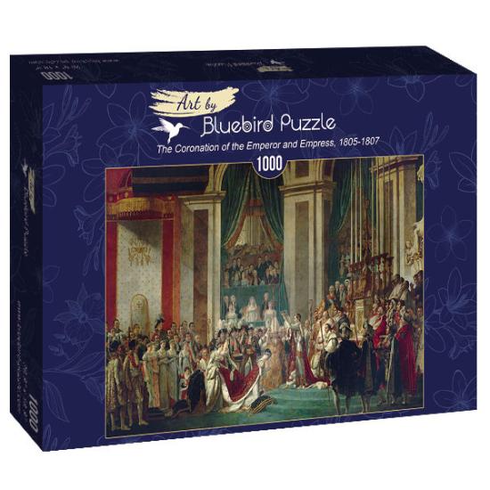 Puzzle Bluebird A Coroação de Napoleão e Josephine 1000 Pzs