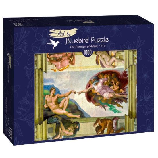 Puzzle Bluebird A Criação de Adão 1000 Peças