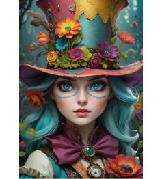 Puzzle Bluebird Senhora com um Chapéu 1000 peças