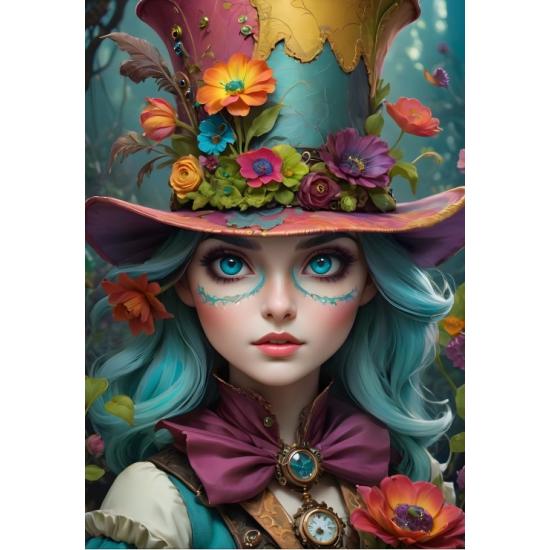Puzzle Bluebird Senhora com um Chapéu 1000 peças Puzzle Bluebird Senhora com um Chapéu 1000 peças
