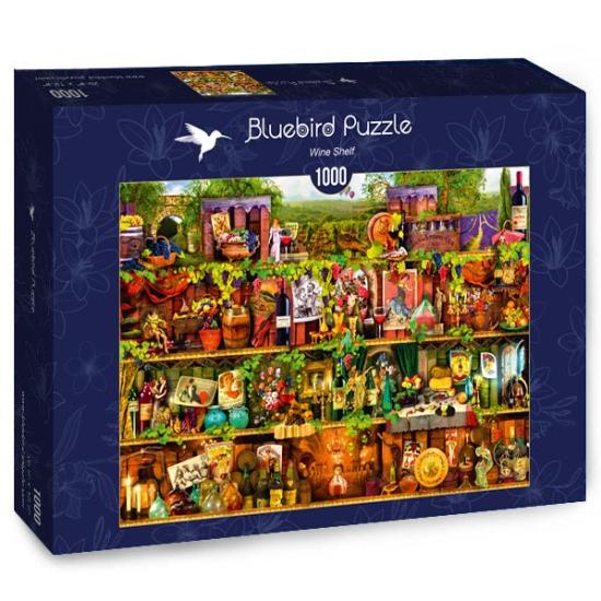 Puzzle Bluebird A Prateleira do Vinho 1000 peças