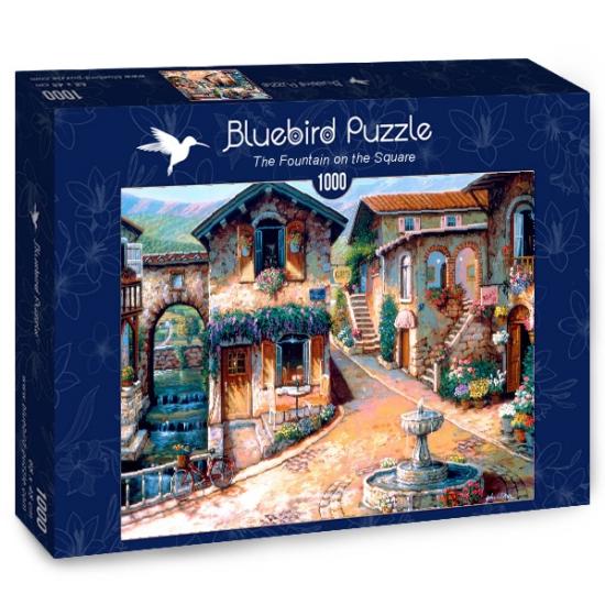 Puzzle Bluebird A Fonte do Quadrado de 1000 Peças