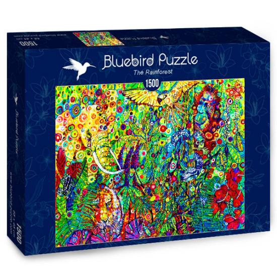 Puzzle Bluebird The Jungle 1500 peças Puzzle Bluebird The Jungle 1500 peças