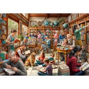 Puzzle Bluebird Livraria 2000 Peças
