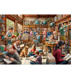 Puzzle Bluebird Livraria 2000 Peças