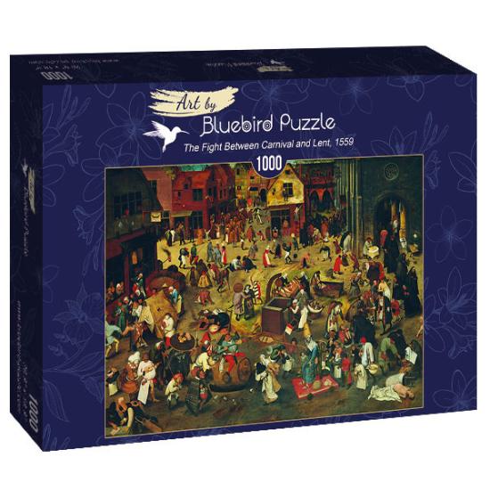 Puzzle Bluebird A Luta Entre Carnaval e Jejum 1000 Pz