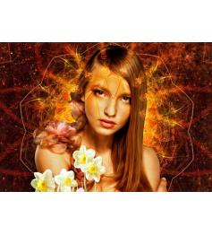 Puzzle Bluebird The Flower Woman 1000 peças