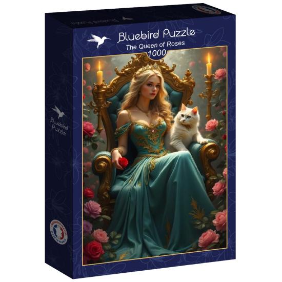 Puzzle Bluebird A Rainha Das Rosas de 1000 Peças