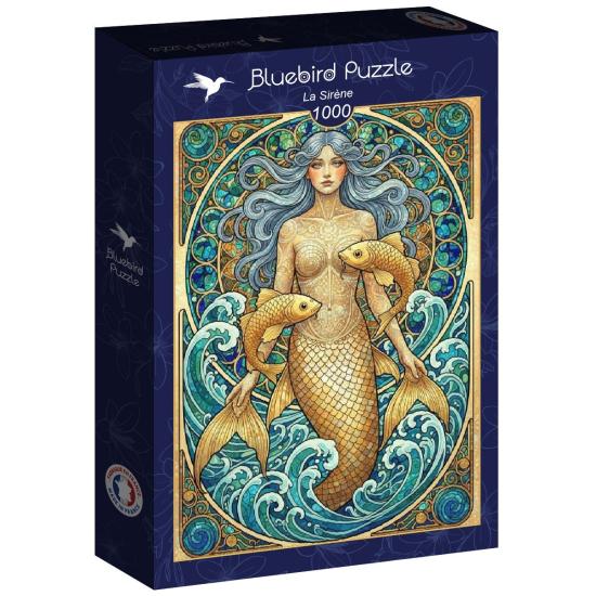 Puzzle Bluebird A Sereia 1000 peças