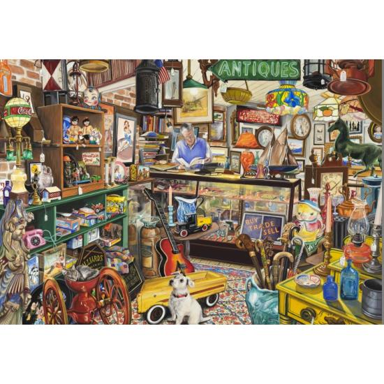 Puzzle Bluebird A Loja De Antiguidades de 1000 Peças Puzzle Bluebird A Loja De Antiguidades de 1000 Peças