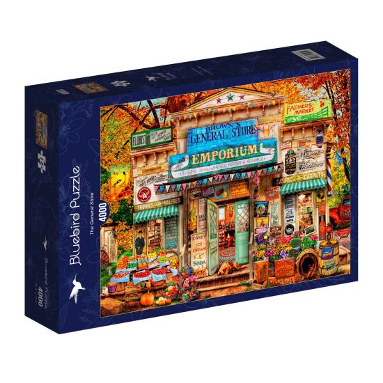 Puzzle Bluebird Loja de Brown 4000 Peças