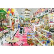 Puzzle Bluebird A Loja De Doces de 1000 Peças