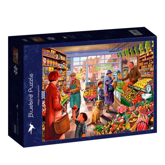Puzzle Bluebird A Loja de Frutas e Legumes 3000 Peças