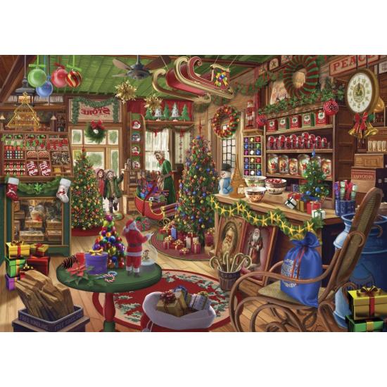 Puzzle Bluebird A Loja De Natal 1500 Peças