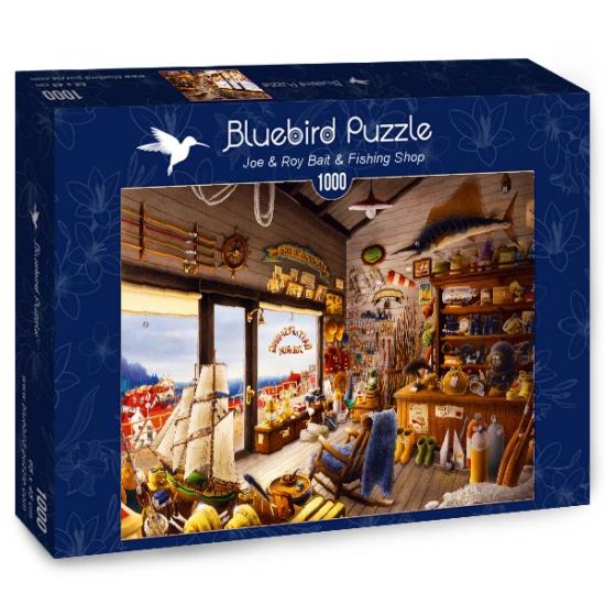 Puzzle Bluebird Loja de pesca de Joe e Roy 1000 peças Puzzle Bluebird Loja de pesca de Joe e Roy 1000 peças