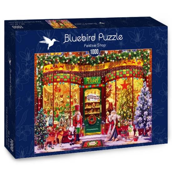 Puzzle Bluebird A loja de Natal de 1000 peças