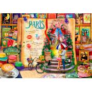 Puzzle Bluebird A Vida é um livro aberto em Paris 4000 peças