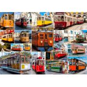 Puzzle Bluebird Ao Redor Do Mundo De Bonde 1500 peças