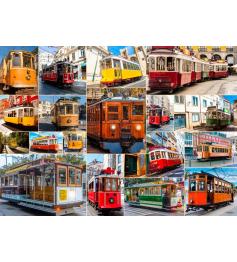Puzzle Bluebird Ao Redor Do Mundo De Bonde 1500 peças
